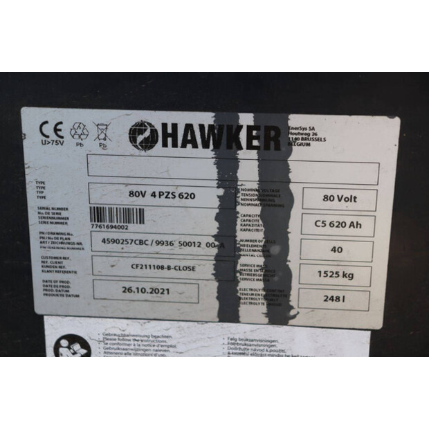 2021 Hawker 80V 4 PzS 620-44309506