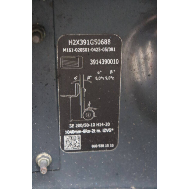 2016 Linde H20T-01-44309683