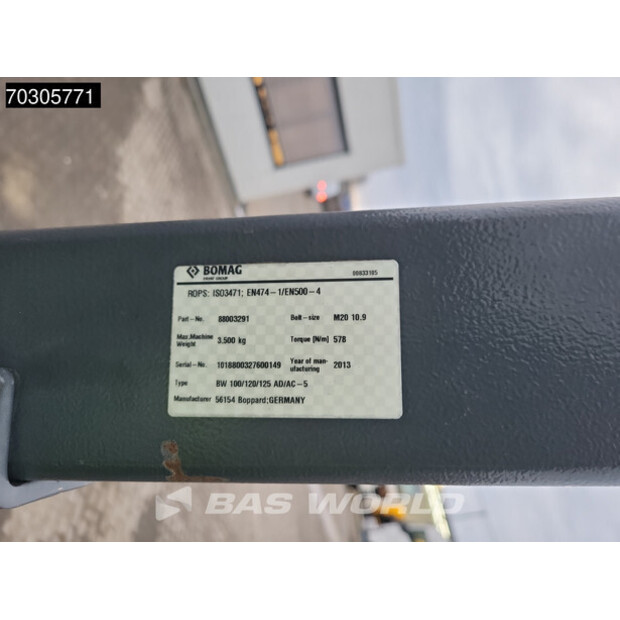 2013 BOMAG BW 120 AD-5-44310066