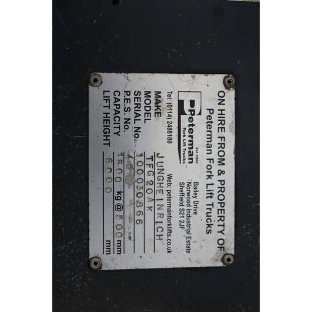 Jungheinrich TFG 20AK-44310558