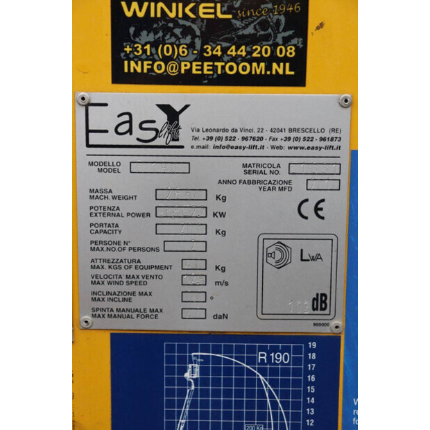 2010 EasyLift R190-44311662