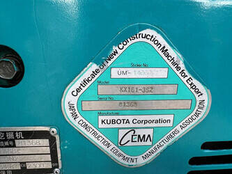 kubota-kx161-3sz-1394844-44312341