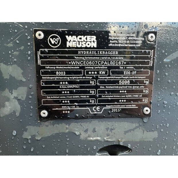 2015 Neuson 8003-44312446