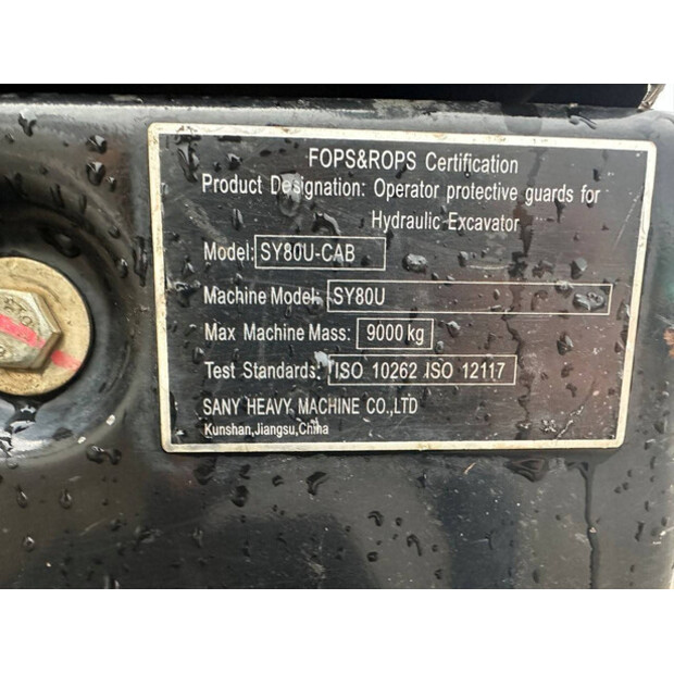 2022 SANY SY80U-44312506