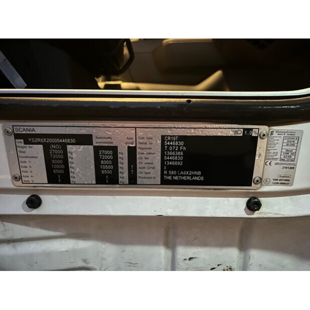 2016 Scania R580-44314073