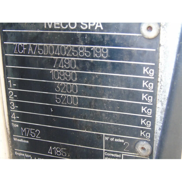 2011 Iveco ML 75E18-44314319