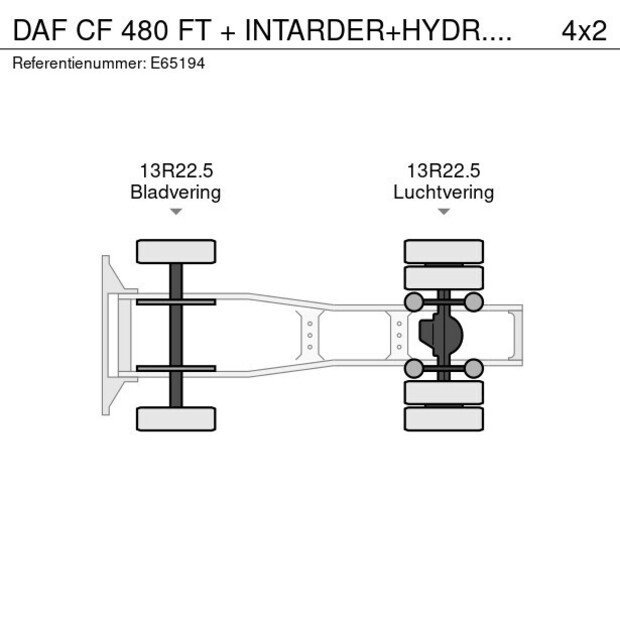 2021 DAF CF 480-44314536