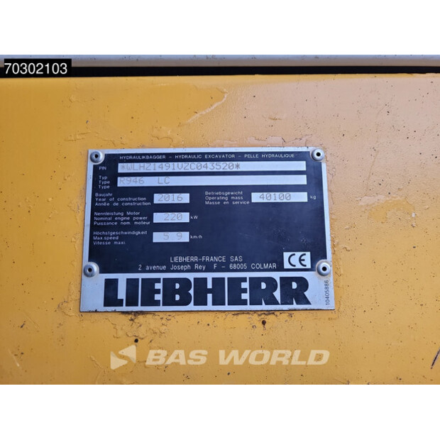 2016 Liebherr R946 LC-44314863