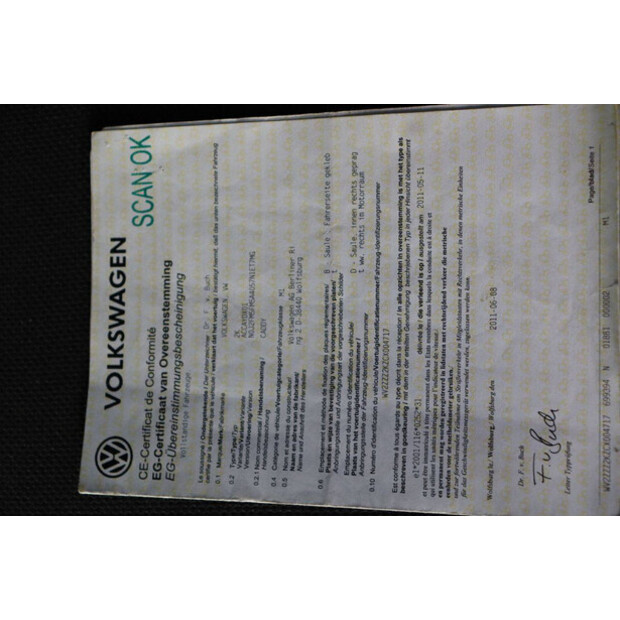 2011 فولكس فاجن Caddy 1.9 TDI-44315413