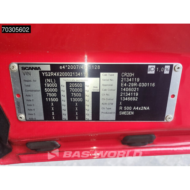 2017 سكانيا R500-44316417