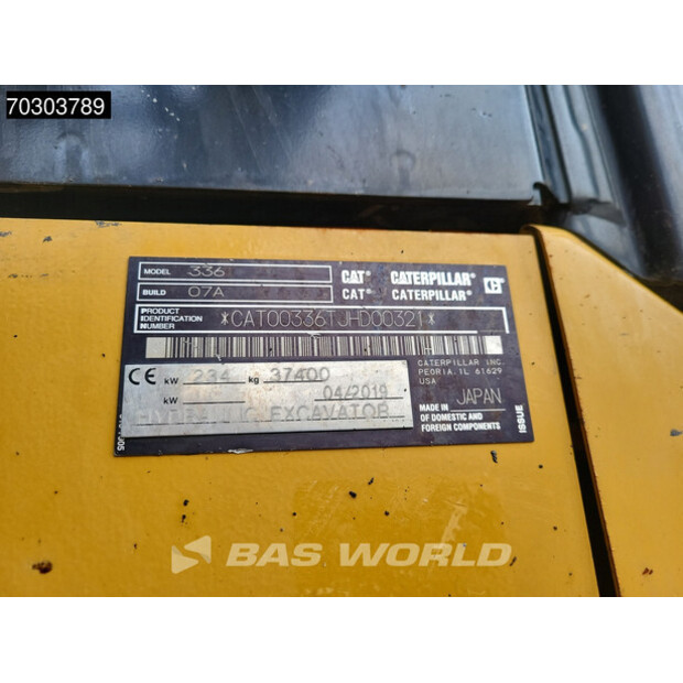 2019 Caterpillar 336-44316599