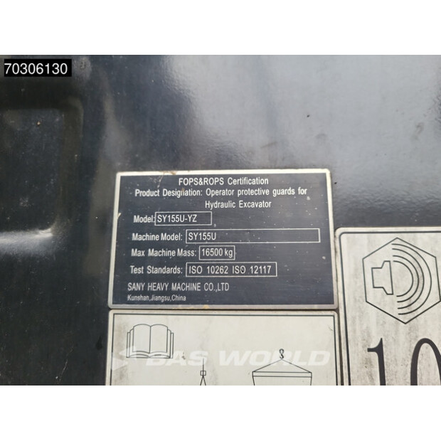2021 SANY SY155U-44331236