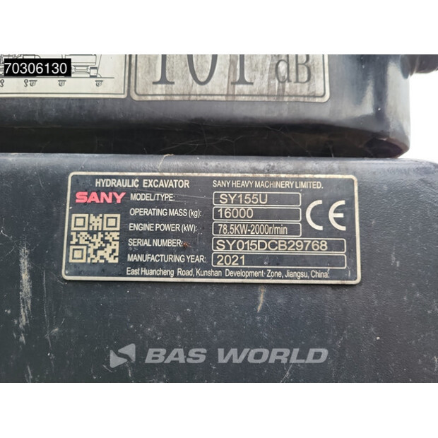 2021 SANY SY155U-44331237
