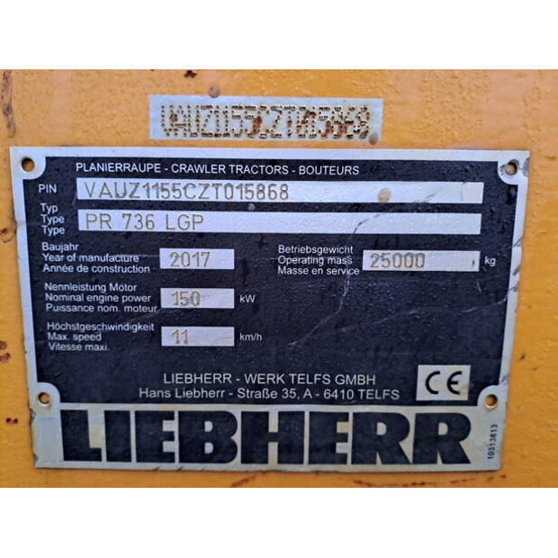 2017 Liebherr PR 736 LGP-44332425