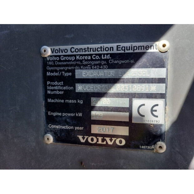 2017 Volvo ECR235EL-44332632