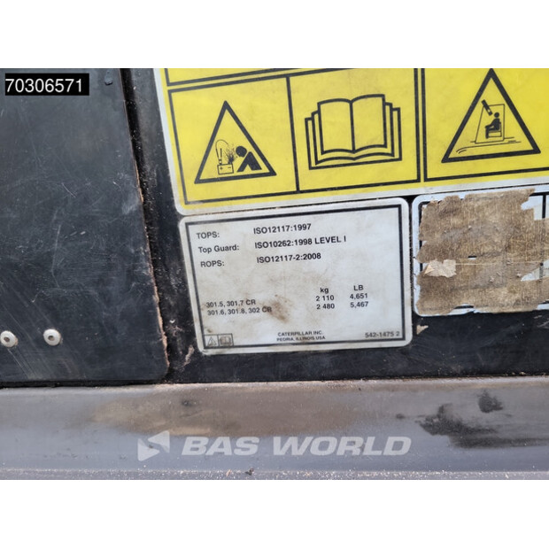 2021 كاتربيلر 301.8-44332898