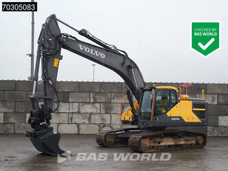 صورة ل حفارات مجنزرة 2017 فولفو EC250EL للبيع في هولندا