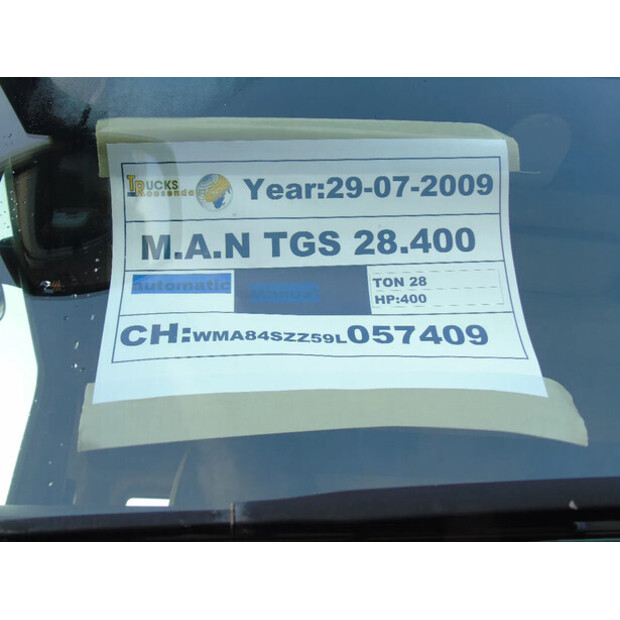 2009 MAN TGS 28.400-44333359