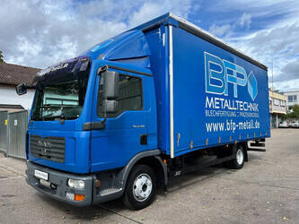 Image de Camions à bâches 2007 MAN TGL 8.180 BL
