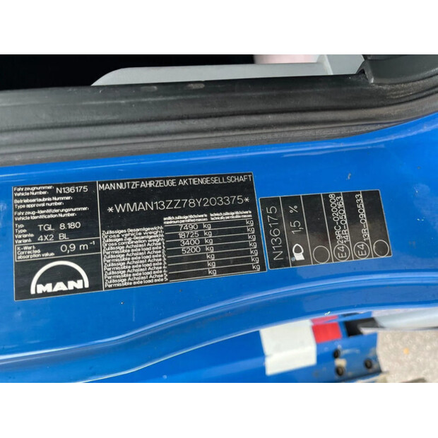 2007 مان TGL 8.180 BL-44350627