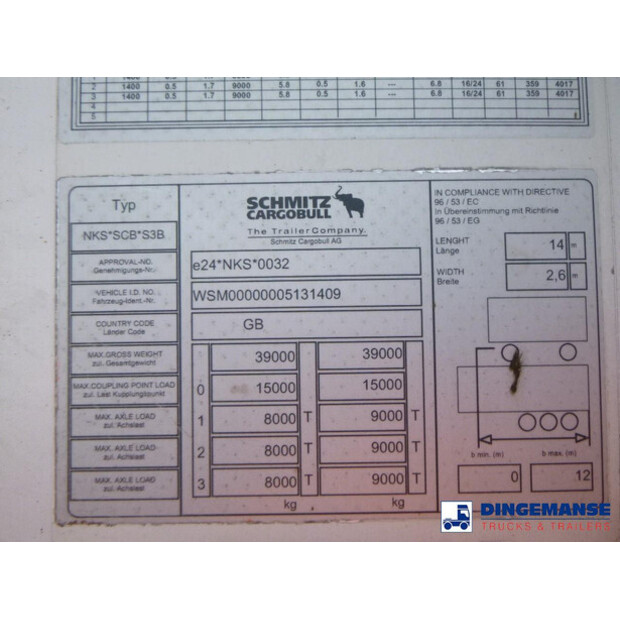 2014 Schmitz Cargobull Frigo trailer + Carrier Vector 1550-44371429
