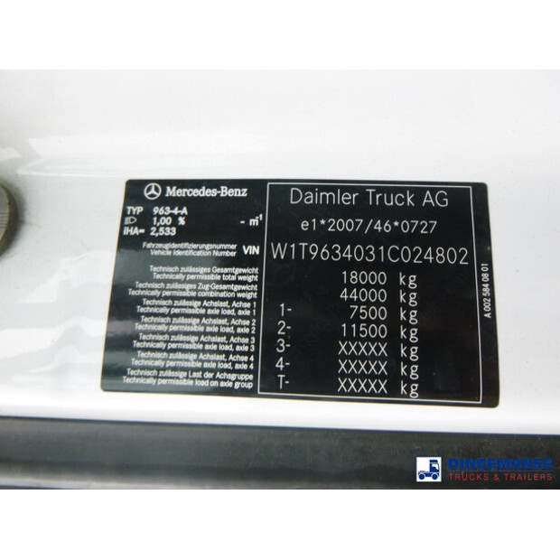 2020 Mercedes-Benz ACTROS 1851-44381423