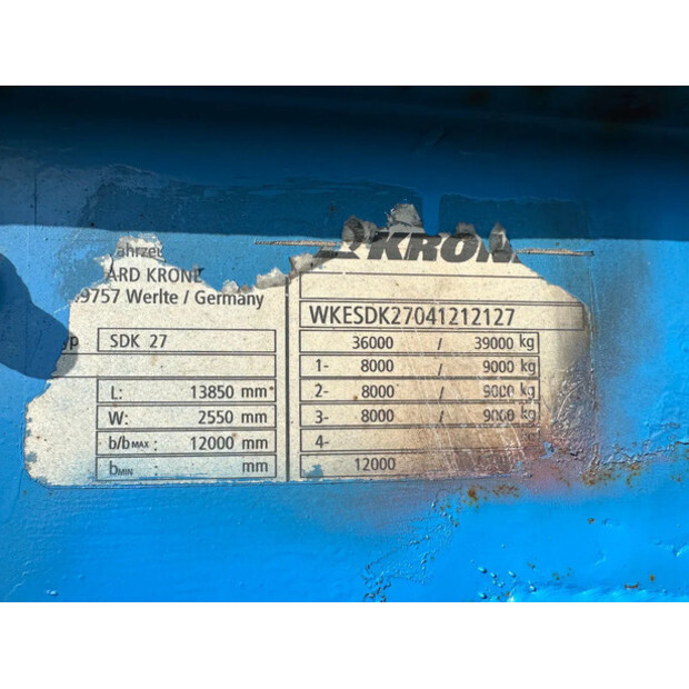 2004 Krone SDK 27-44384975