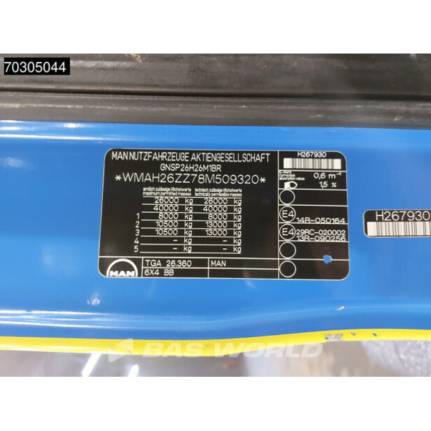 2008 MAN TGA 26.360-44385624