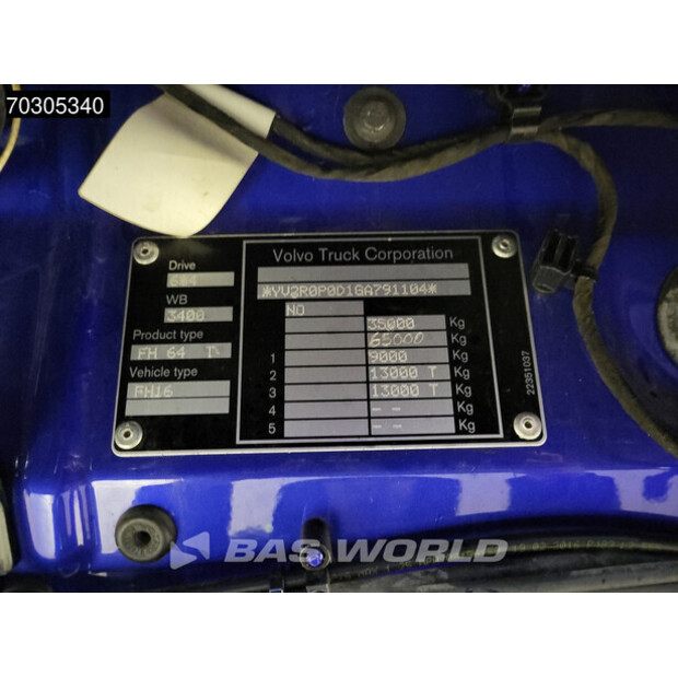 2016 Volvo FH16 750-44385844