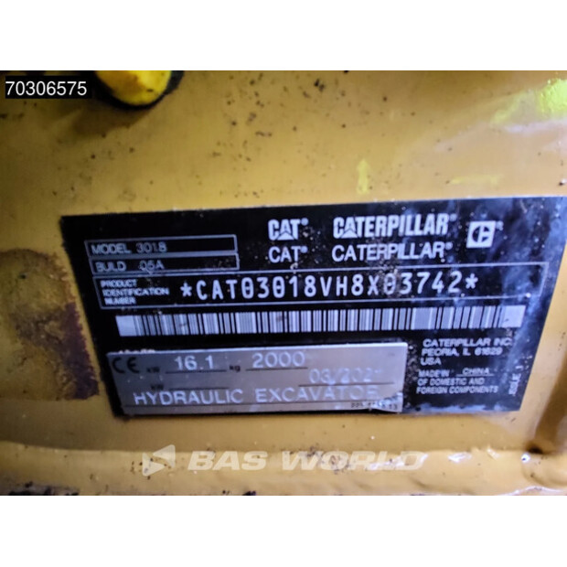 2021 Caterpillar 301.8-44388054