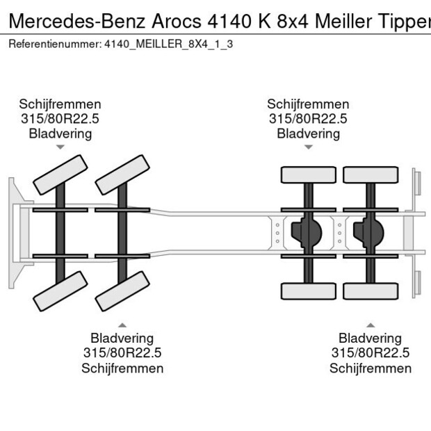 2025 Mercedes-Benz Arocs 4140-44404904