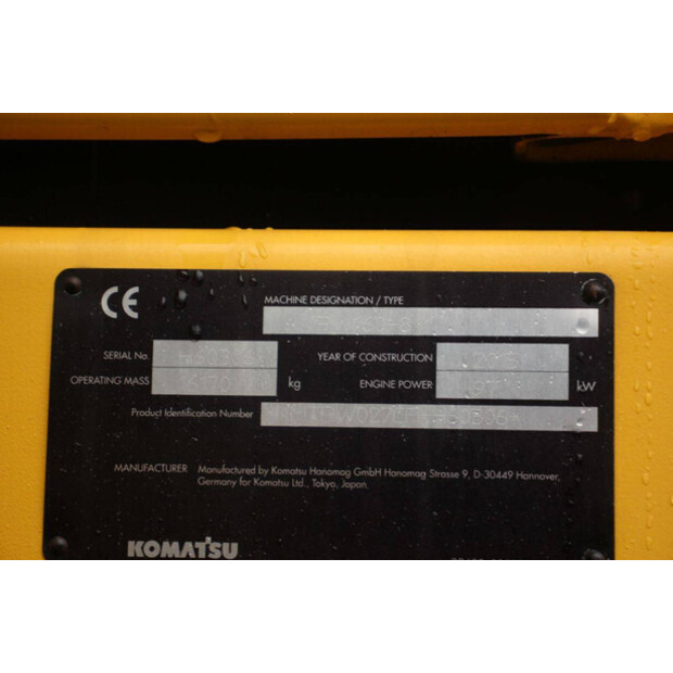 2015 كوماتسو PW160-8-44405512