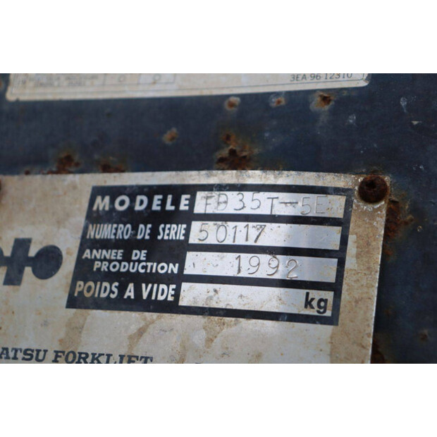 1992 Komatsu FD35T-5E-44406296