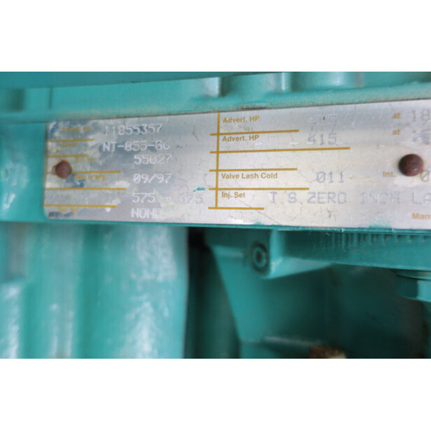 1997 CUMMINS NT-855-G6-44410451