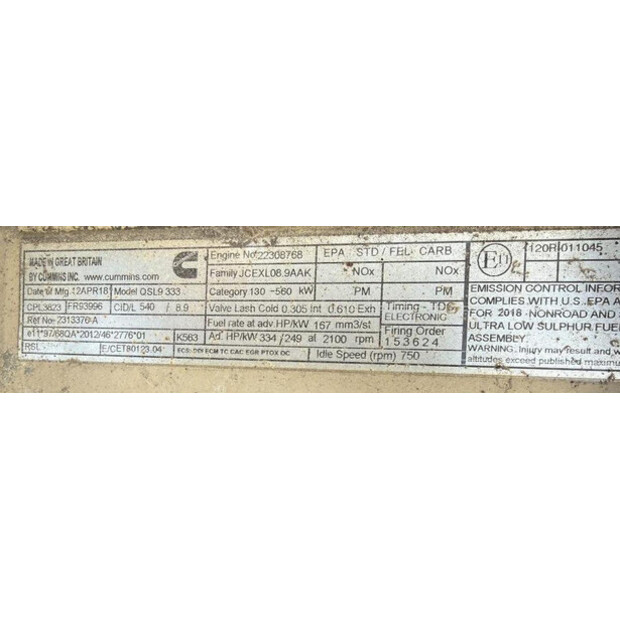 2018 فيرتجين W100CFI-44410552