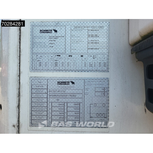 2017 Schmitz Cargobull SCB*S3B-44410893