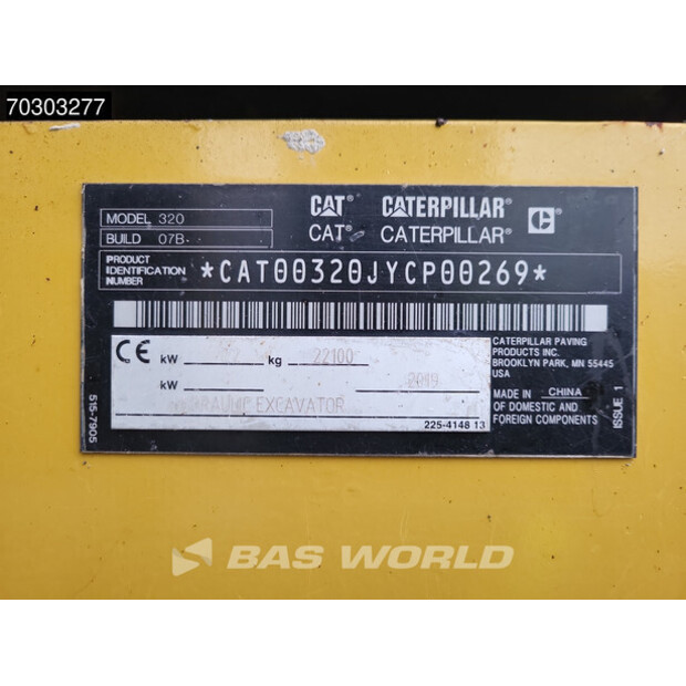 2019 Caterpillar 320-44412695