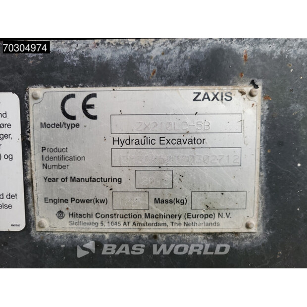 2015 هيتاشى ZX210LC-5B-44413353