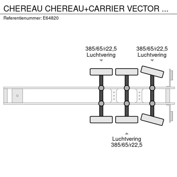 2013 Chereau CARRIER VECTOR 1950-44429673