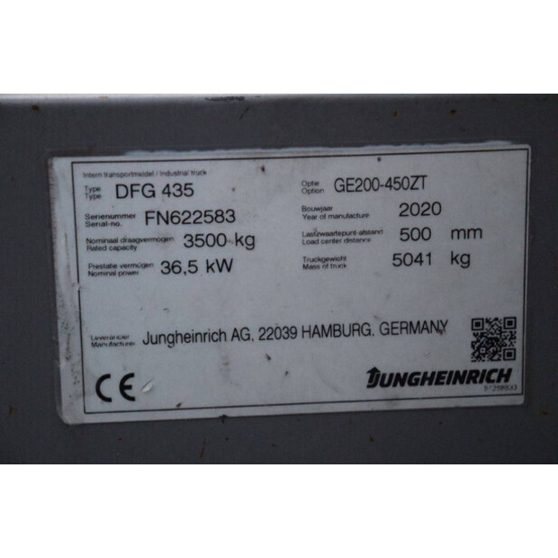 2020 Jungheinrich DFG 435-44431897