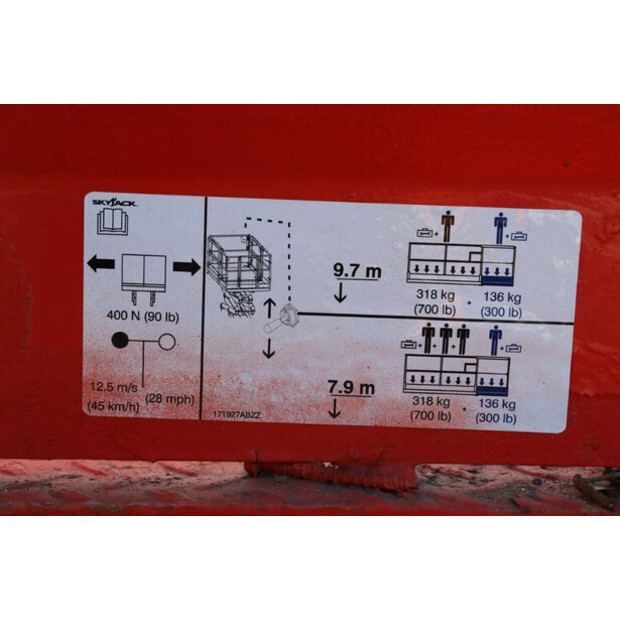 2016 SkyJack SJ6832RT-44432608