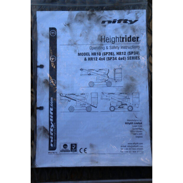 2015 Niftylift HR12NDE-44433096