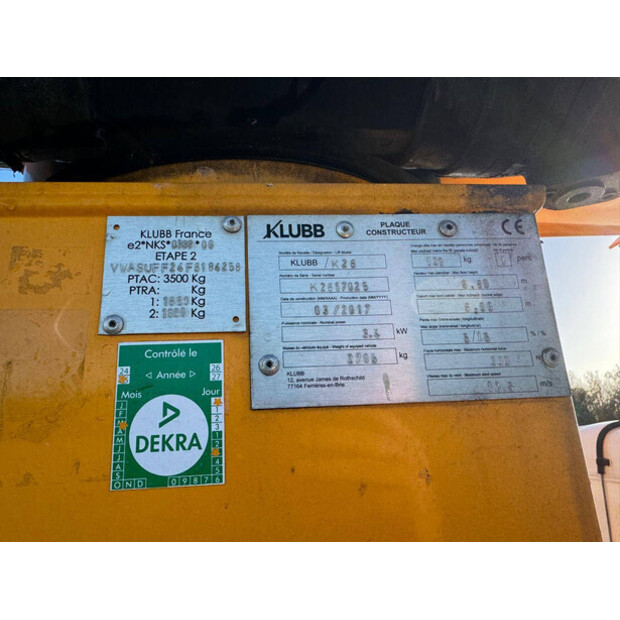 2017 NISSAN Cabstar Klubb K26-44433355