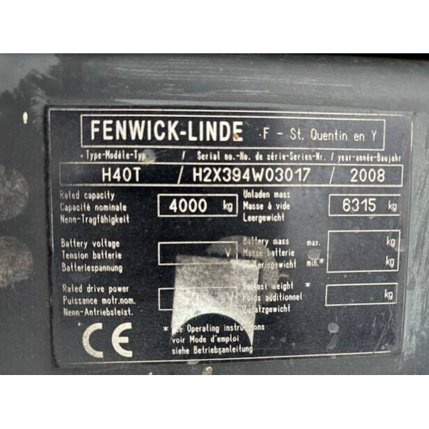 2008 Linde H40T-44433368