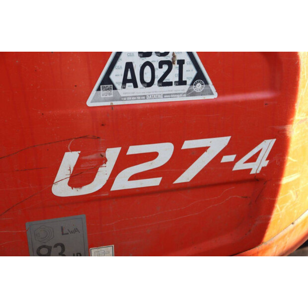 2016 KUBOTA U27-4-44433491