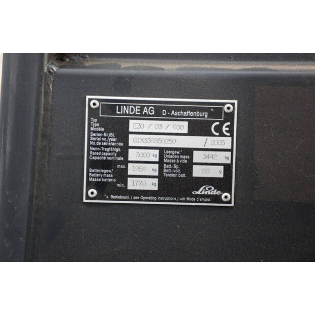 2005 ليندي E30/03/600-44434125