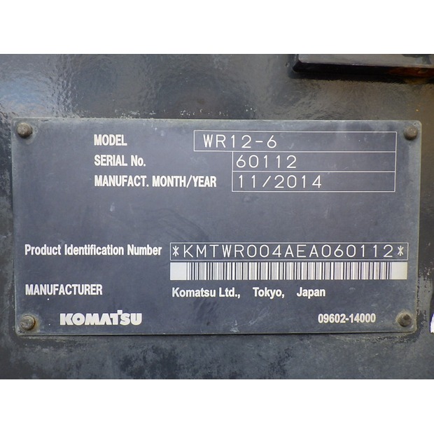 2014 كوماتسو WR12-6-44449928