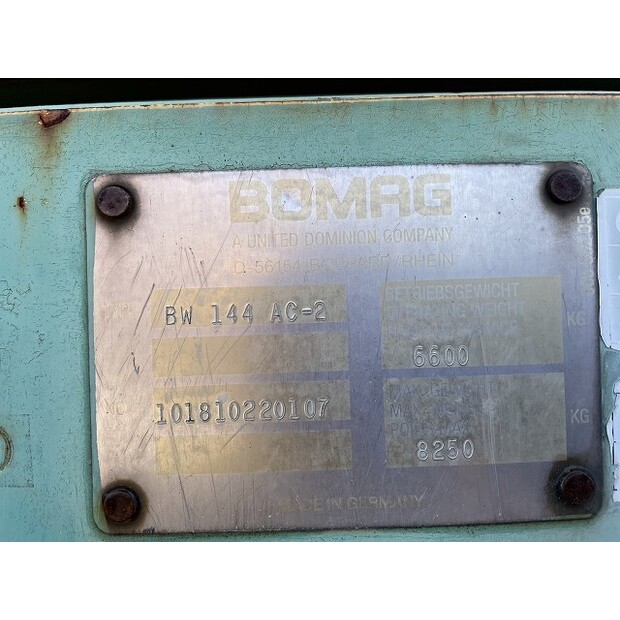 1996 BOMAG BW144AC-2-44450029