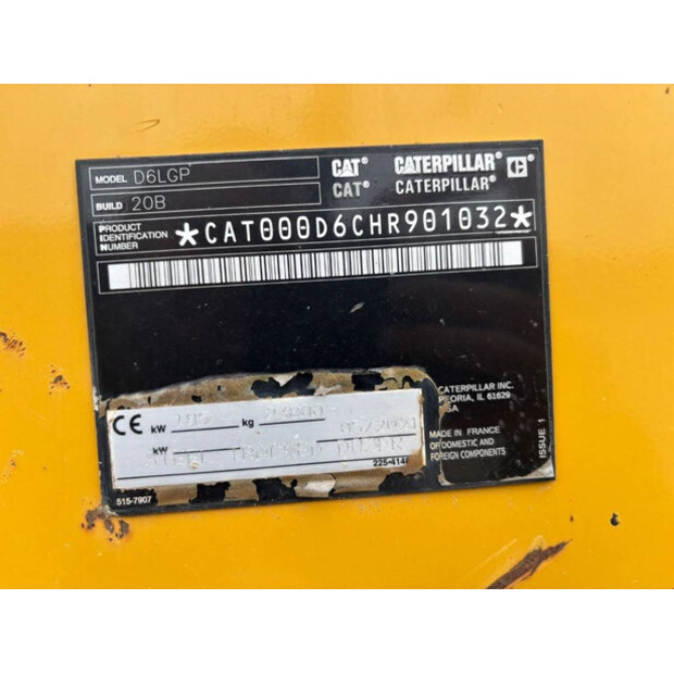2021 Caterpillar D6 LGP-44452011