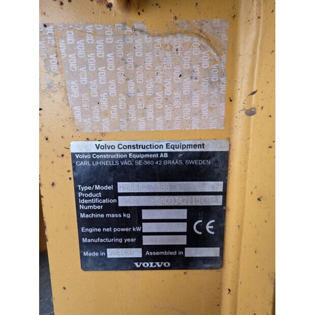 2017 Volvo A30G-44452158